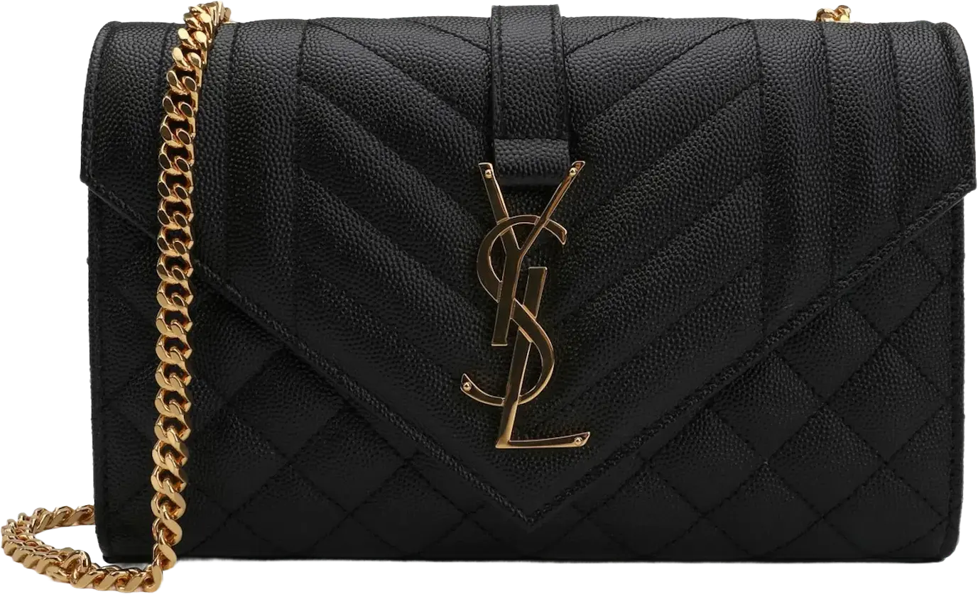 Saint Laurent Envelope Bag Small Black